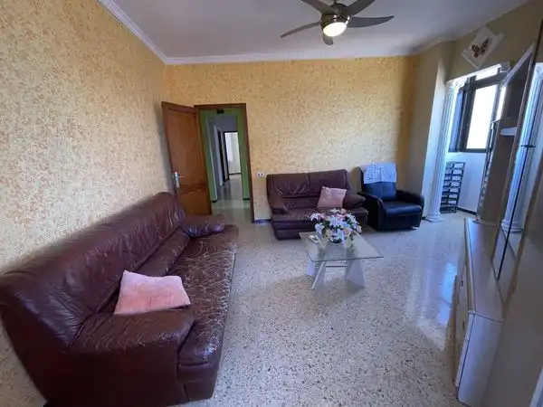 Sala d'estar de Pis en venda en Las Palmas de Gran Canaria amb Moblat