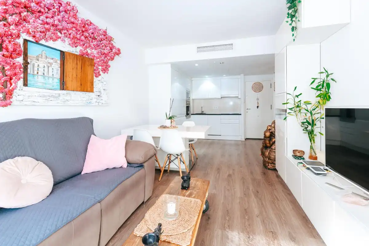 Sala d'estar de Pis en venda en Eivissa amb Aire condicionat, Calefacció i Terrassa