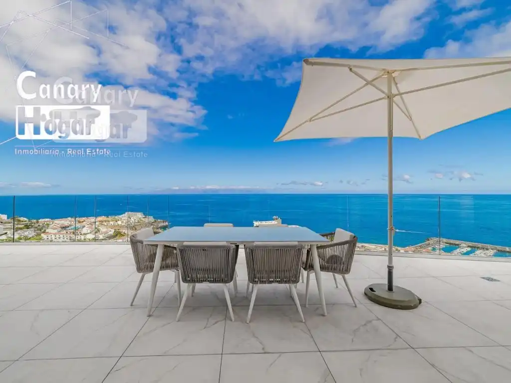 Terraza de Ático en venta en Santiago del Teide con Jardín privado y Piscina
