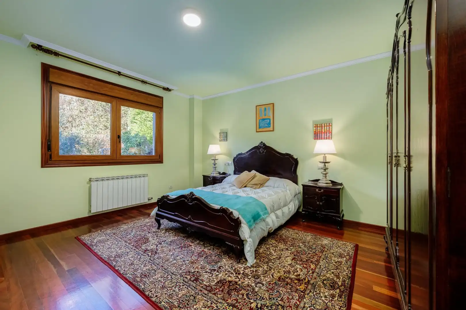 Schlafzimmer von Haus oder Chalet zum Verkauf in Moaña mit Heizung, Abstellraum und Balkon