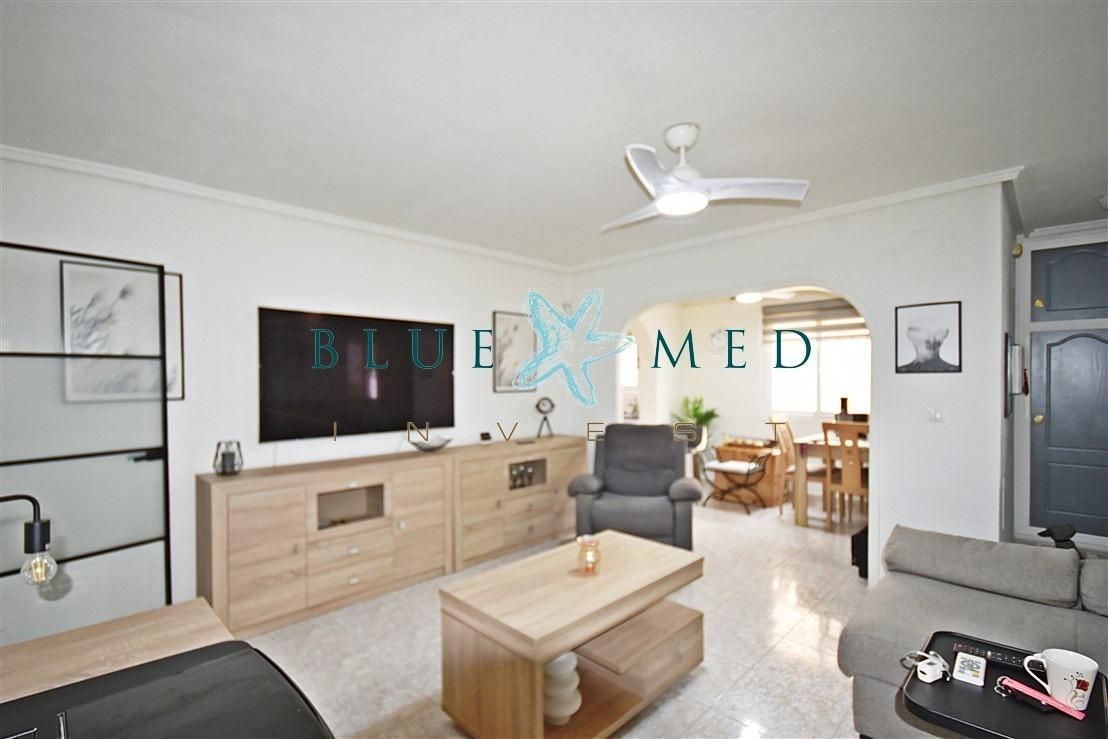 Sala de estar de Casa o chalet en venta en Mazarrón con Aire acondicionado, Jardín privado y Terraza