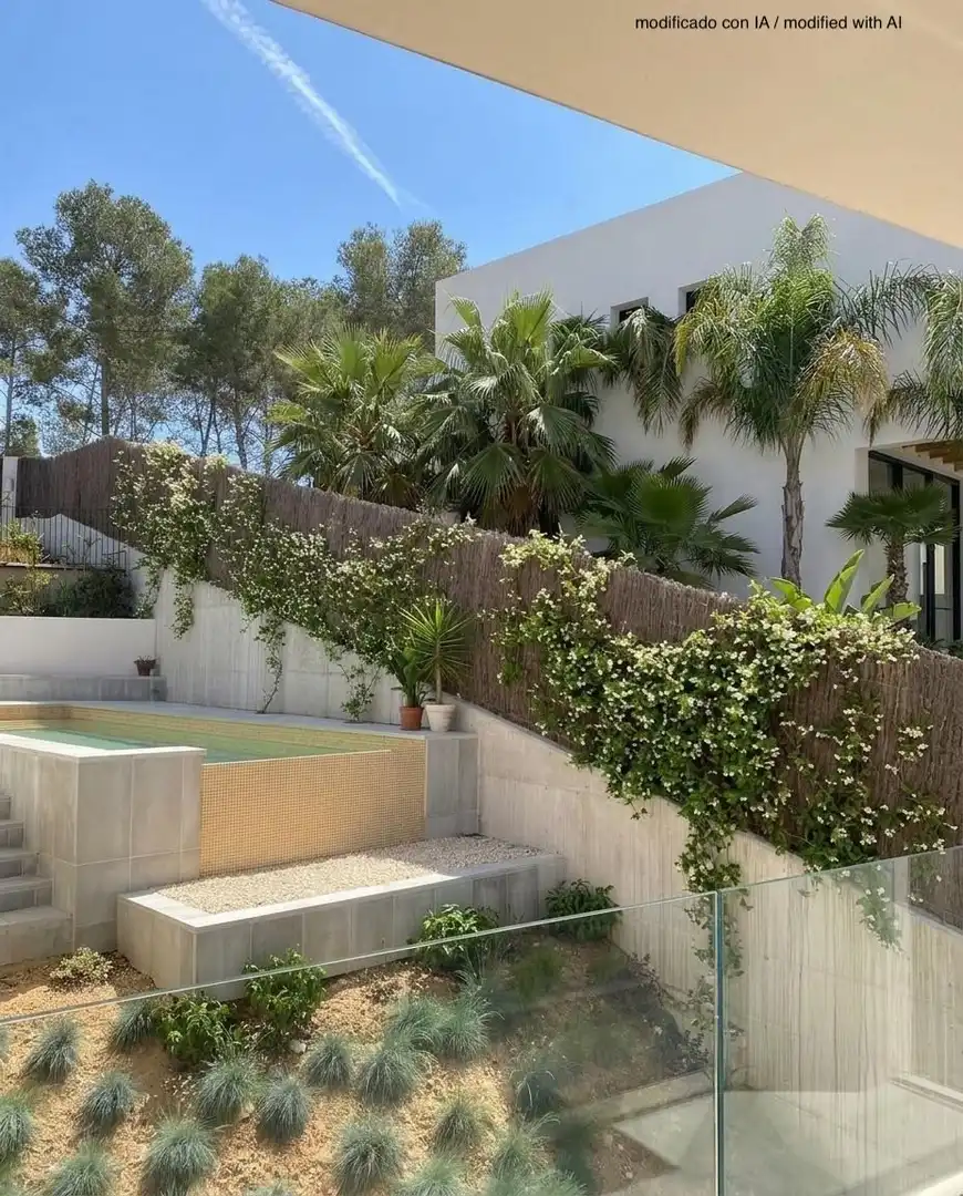 Terrassa de Casa o xalet en venda en Sant Pere de Ribes amb Aire condicionat, Calefacció i Jardí privat