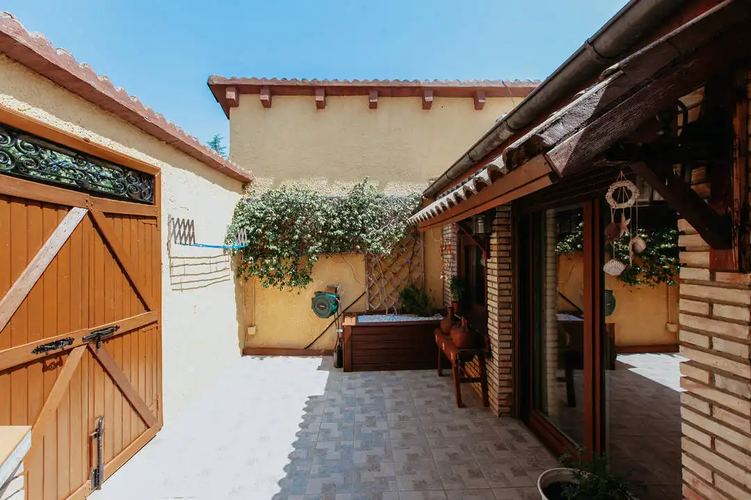 Terraza de Casa o chalet en venta en Lupiñén-Ortilla con Aire acondicionado, Calefacción y Jardín privado