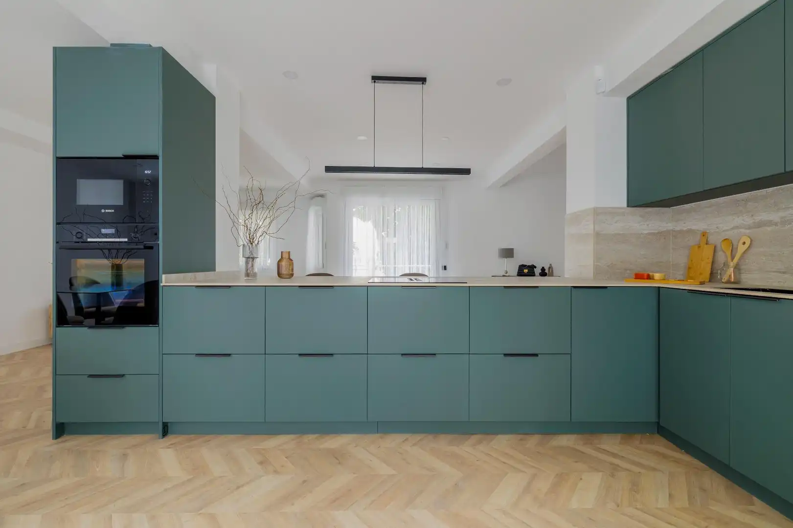 Cuina de Apartament en venda en Madrid amb Jardí privat i Terrassa