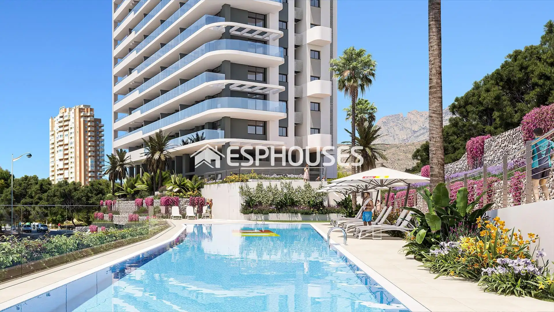 Apartamento con terraza en venta en Via Parque