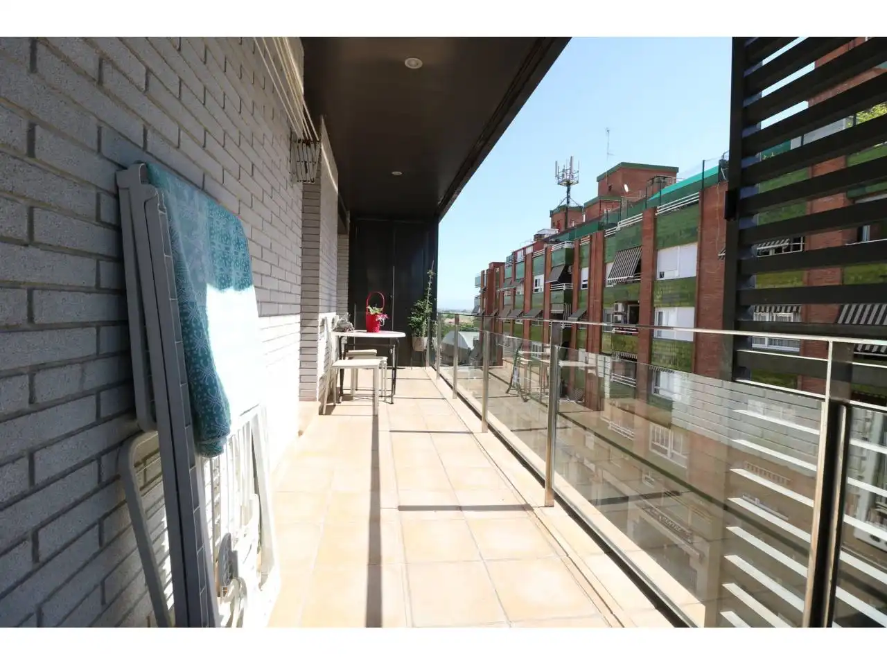 Terrasse von Dachboden zum Verkauf in Montcada i Reixac mit Klimaanlage, Heizung und Parkett