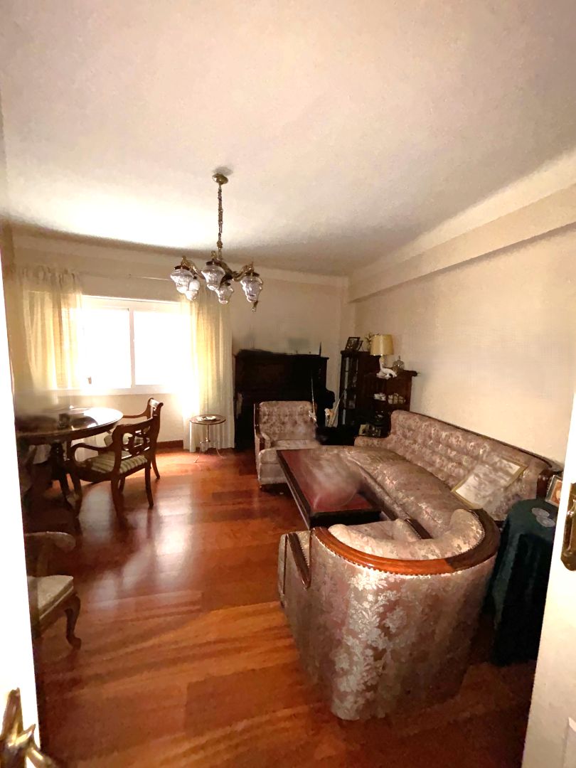 Sala d'estar de Pis de lloguer en  Murcia Capital amb Aire condicionat, Calefacció i Parquet
