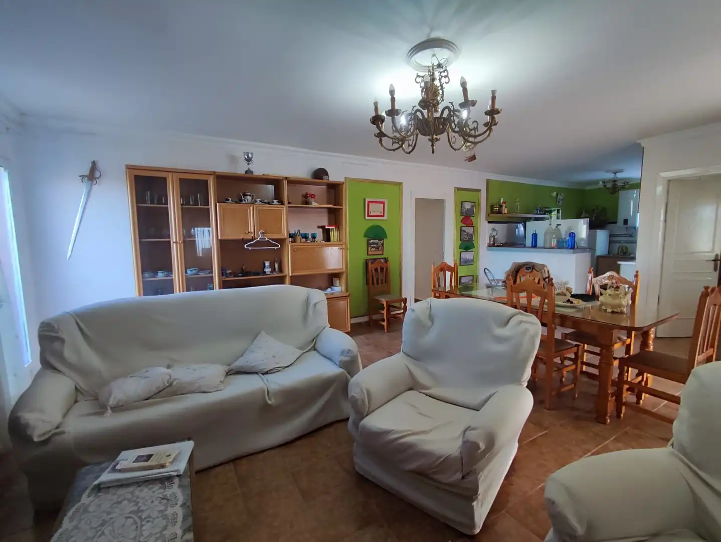 Sala de estar de Casa o chalet en venta en Manzanares con Aire acondicionado, Jardín privado y Terraza