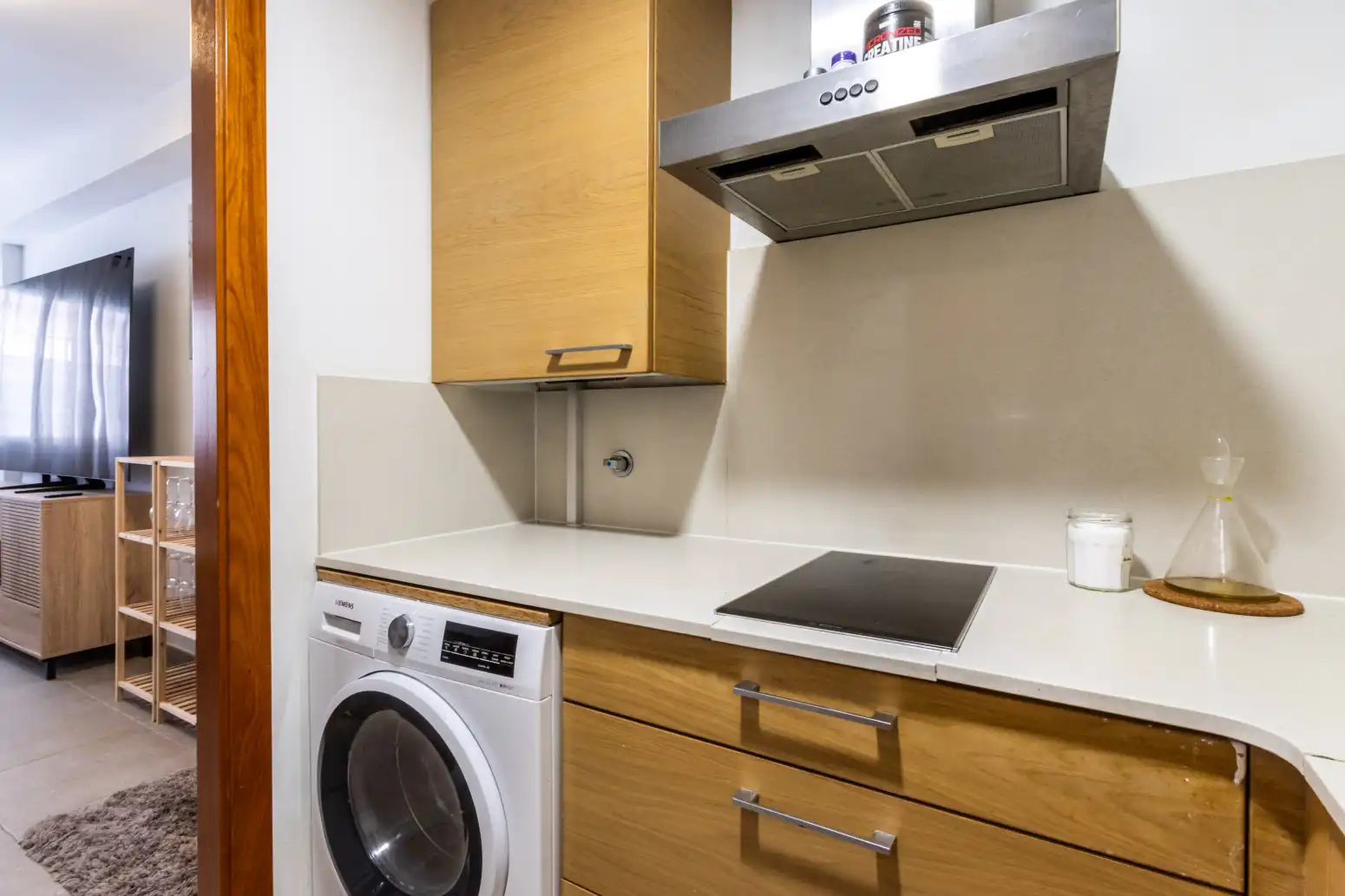 Küche von Wohnung zum Verkauf in Terrassa mit Heizung und Privatgarten