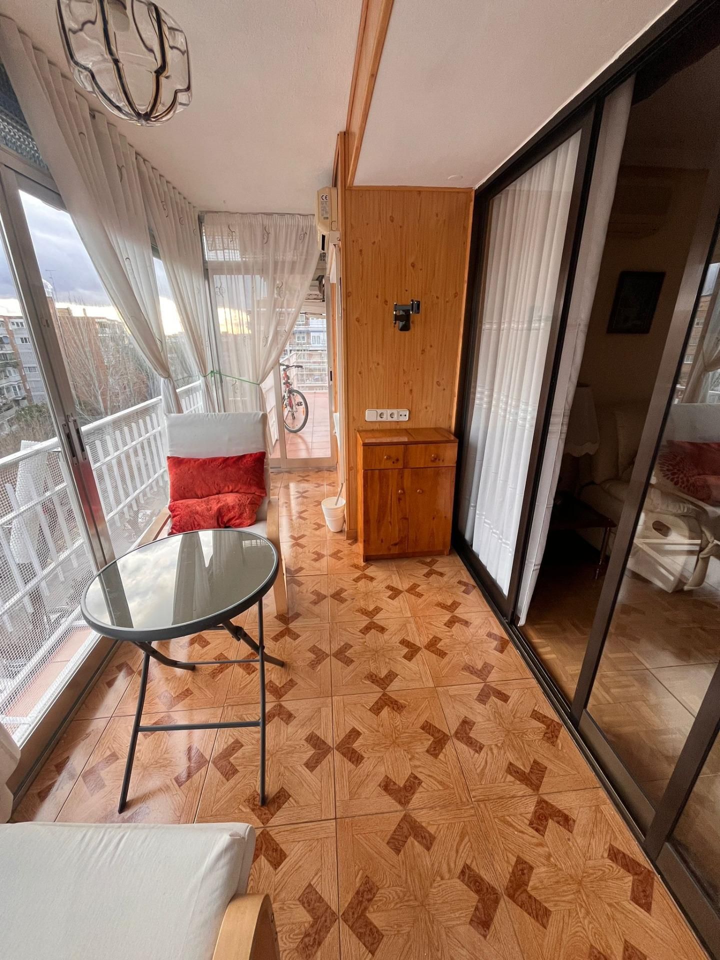 Balcony of Flat to rent in Móstoles  with Heating, Terrace and Furnished