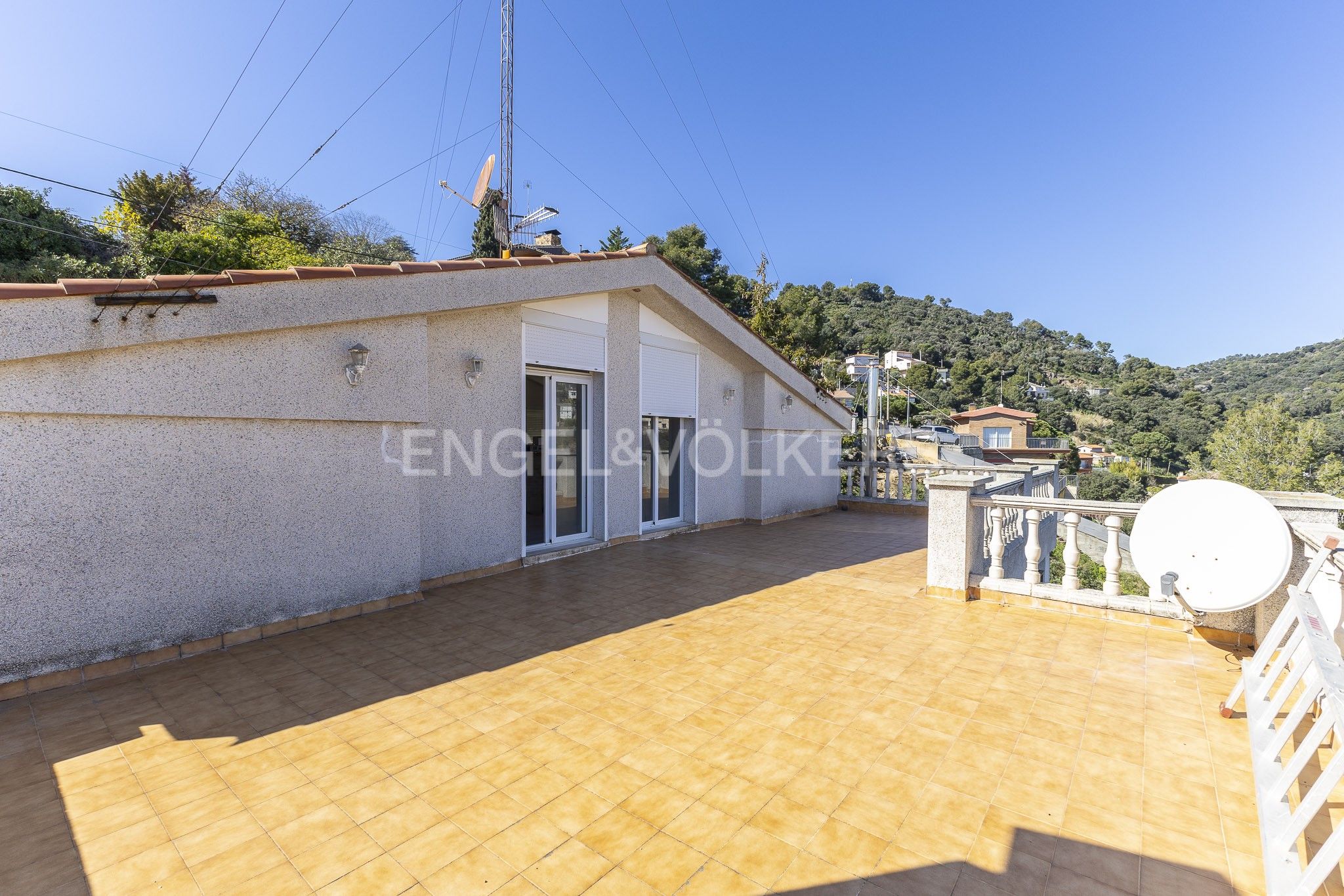 Exterior view of House or chalet for sale in Santa Susanna  with Heating, Private garden and Terrace