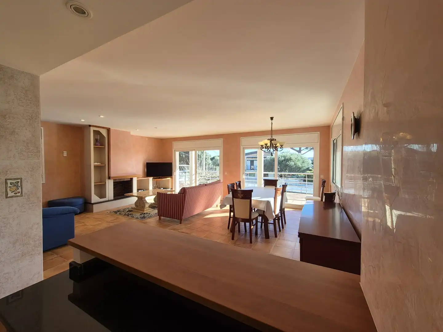 Living room of Houses for sale in Calonge i Sant Antoni  with Heating, Terrace and Storage room
