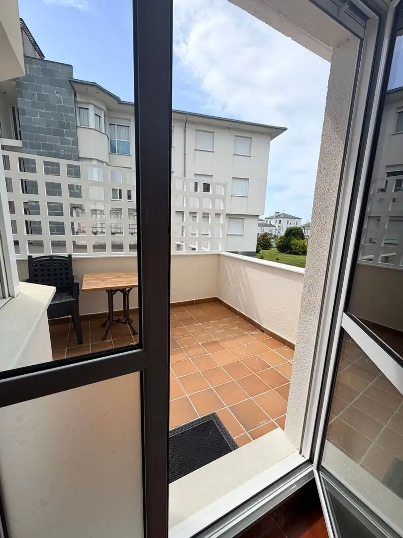 Balcony of Flat for rent in Valdés - Luarca  with Heating, Terrace and Storage room