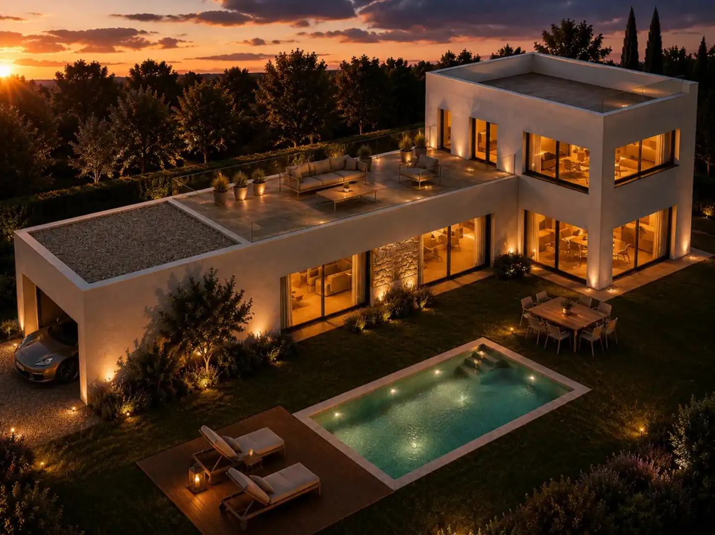 Villa di nuova costruzione con giardino in vendita a Calle Puerto de Navacerrada 47, imagen 24