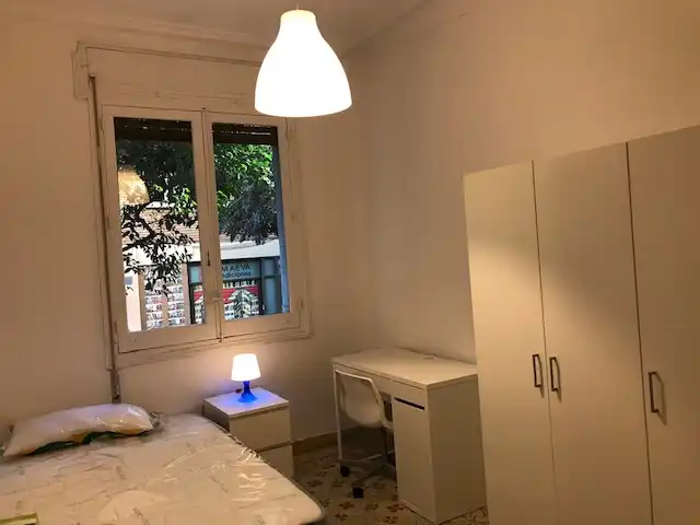 Bedroom of Flat for rent in Madrid  with Heating, Furnished and Oven