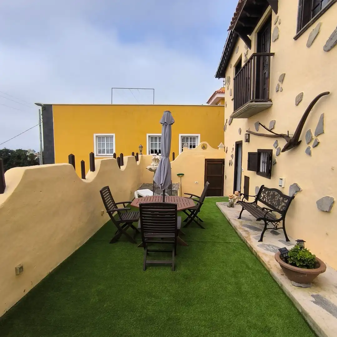 Terrasse von Wohnungen zur Miete in Los Realejos mit Möbliert und Haustiere erlaubt