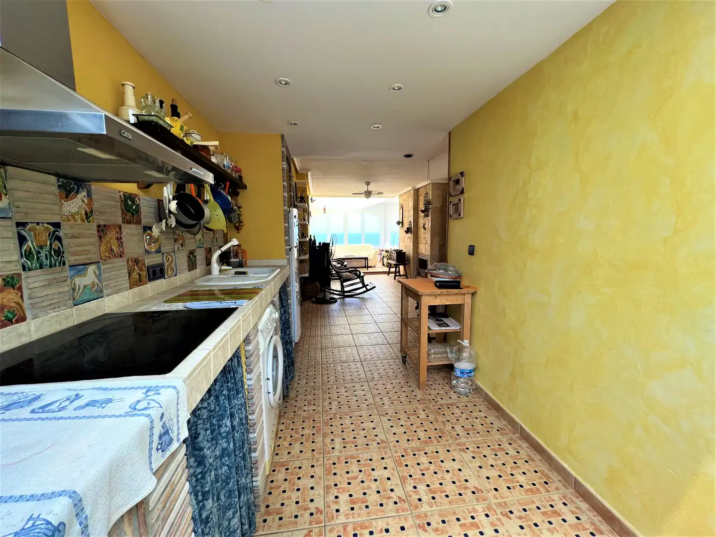 Cuina de Àtic en venda en Dénia amb Aire condicionat, Calefacció i Jardí privat
