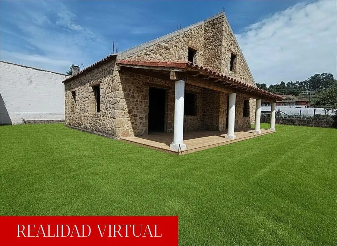 Vista exterior de Casa o chalet en venta en Catoira con Jardín privado y Terraza