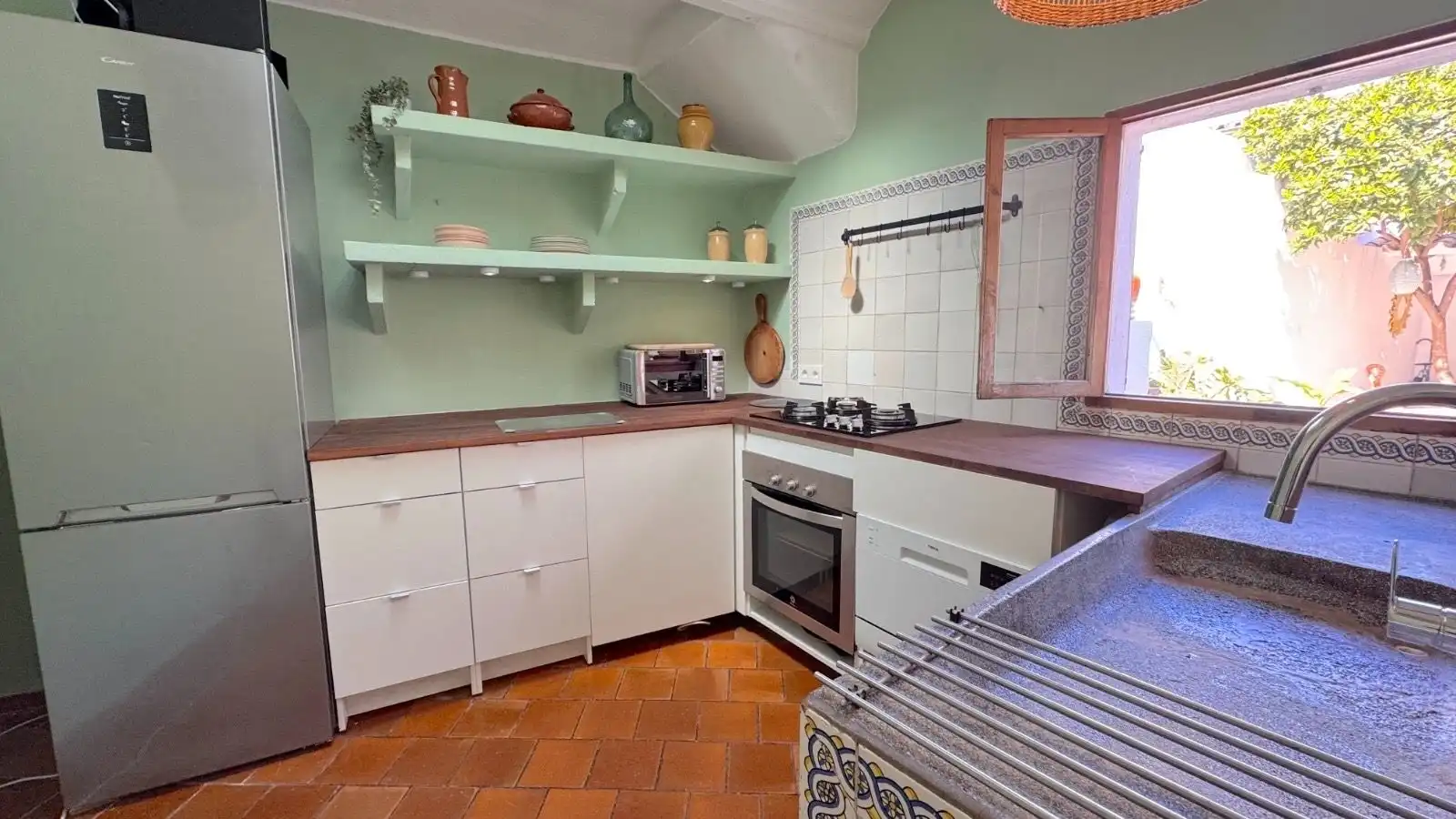 Cuina de Casa adosada en venda en Esporles amb Calefacció, Parquet i Terrassa