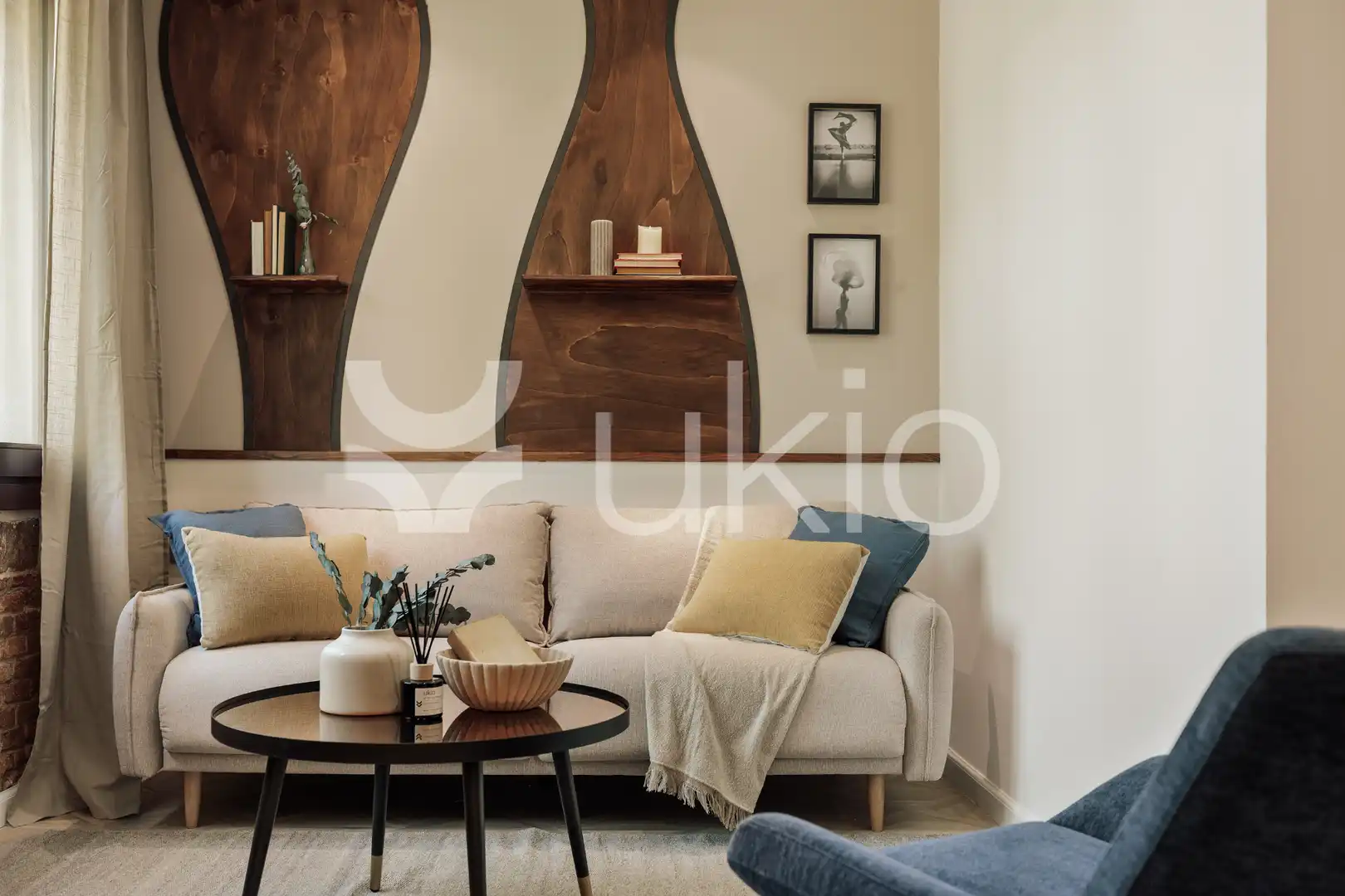 Sala d'estar de Apartament de lloguer en Barcelona amb Aire condicionat, Calefacció i Moblat