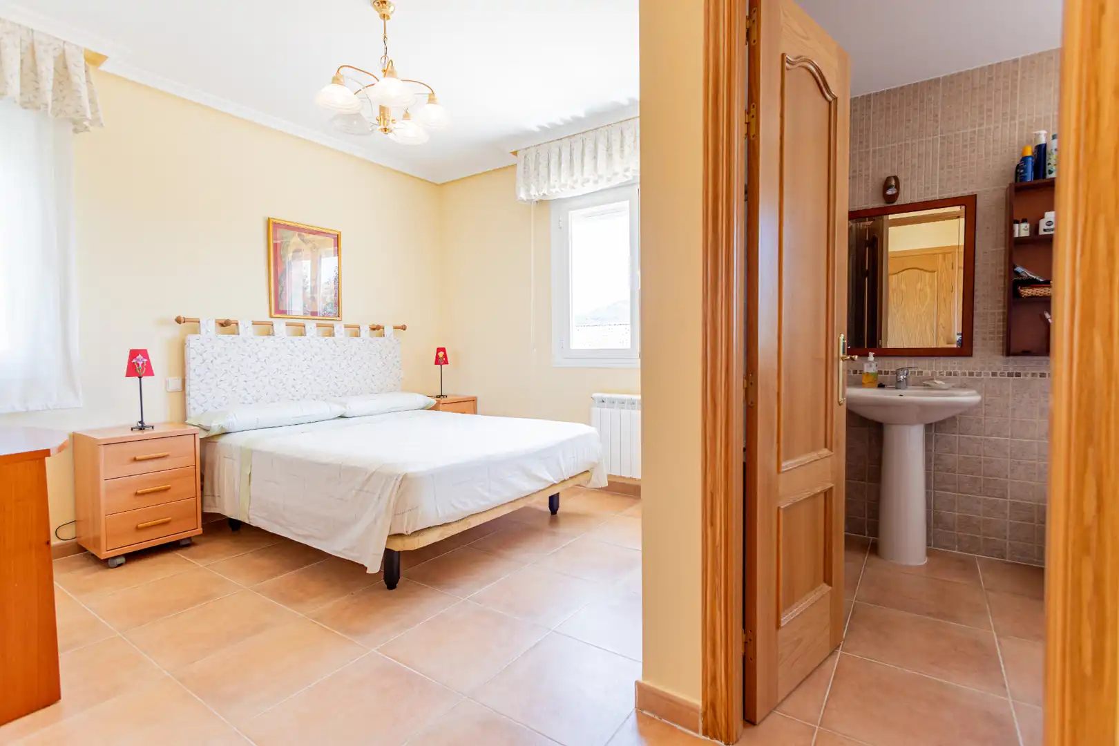 Bedroom of Detached homes for sale in Moralzarzal  with Heating, Furnished and Oven