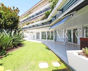 Exterior view of Flat to rent in Sitges  with Air Conditioner, Terrace and Swimming Pool