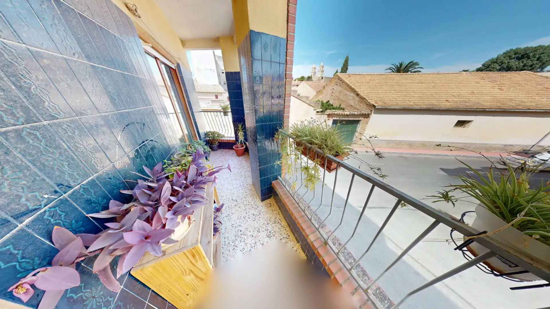 Terrassa de Casa adosada en venda en Algueña amb Calefacció, Terrassa i Moblat