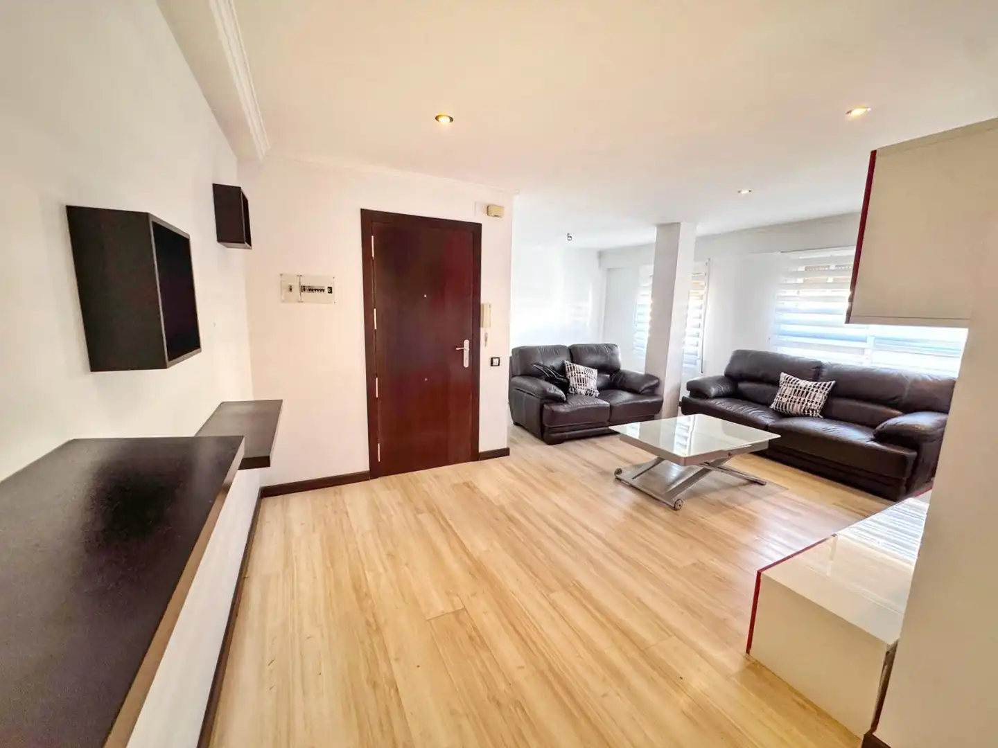 Sala de estar de Piso de alquiler en Petrer con Aire acondicionado, Calefacción y Amueblado