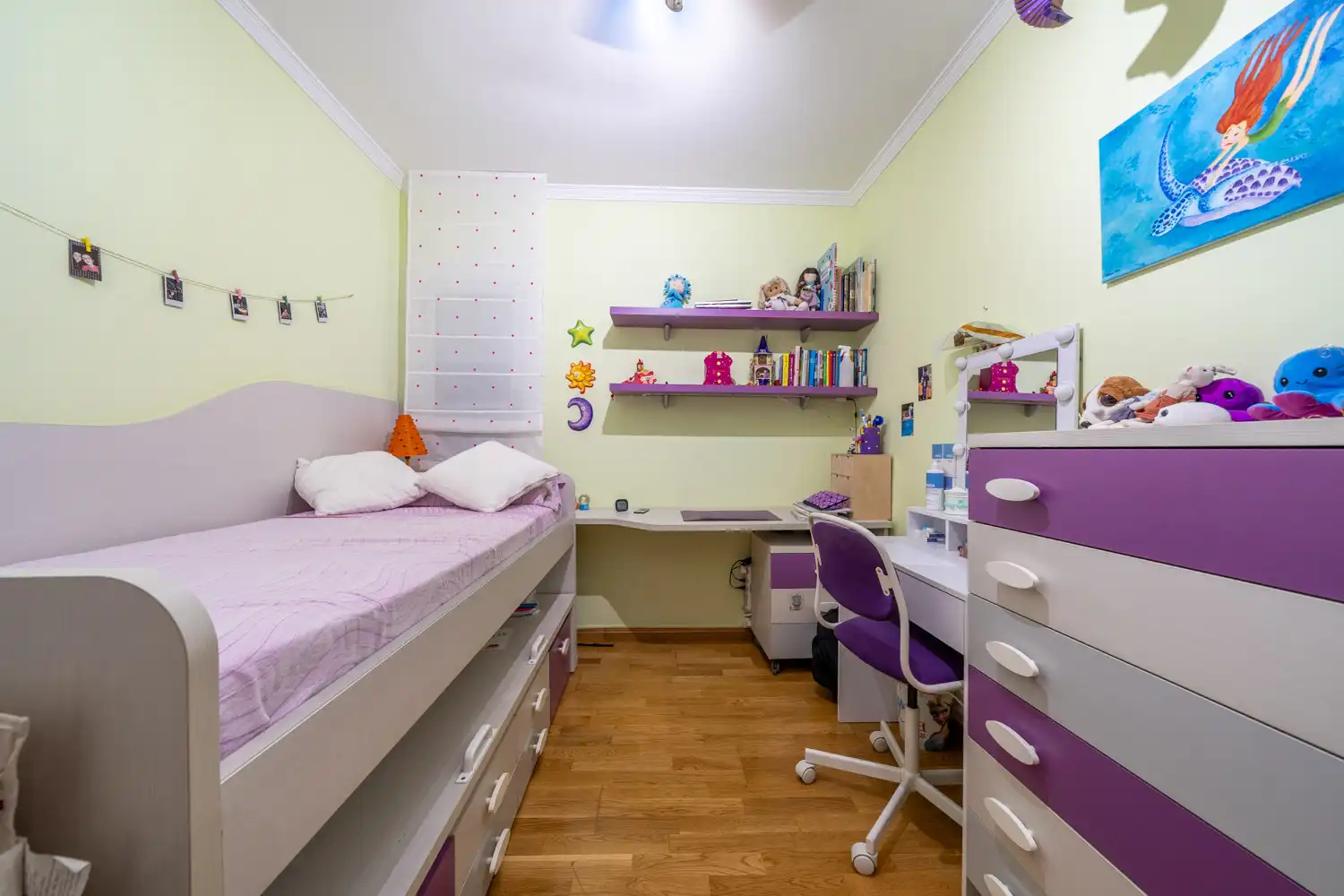 Bedroom of Flat for sale in Santa Coloma de Gramenet  with Air Conditioner, Heating and Terrace