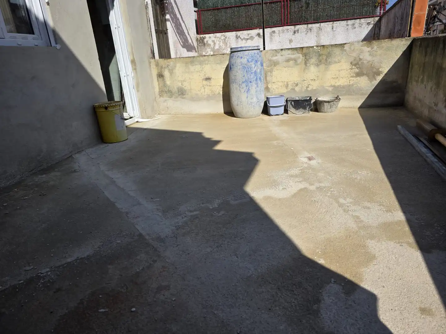 Terrasse von Einfamilien-Reihenhaus zum Verkauf in Montornès del Vallès mit Terrasse und Alarm
