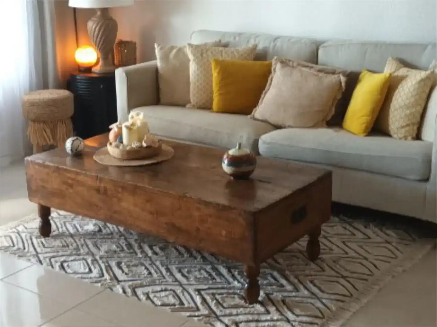 Sala d'estar de Casa o xalet en venda en Yaiza amb Aire condicionat, Jardí privat i Piscina