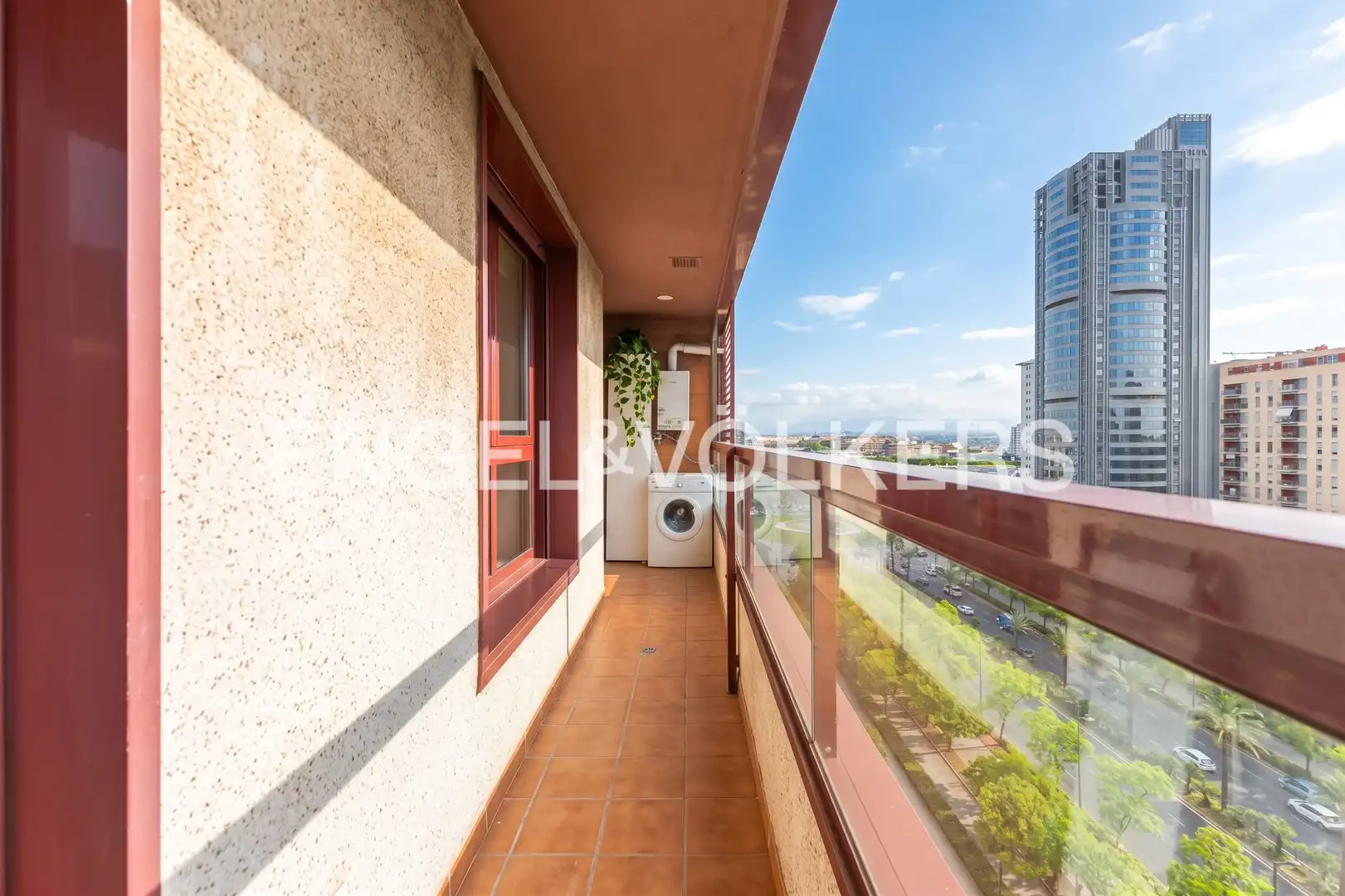 Terrasse von Wohnung zur Miete in Campanar