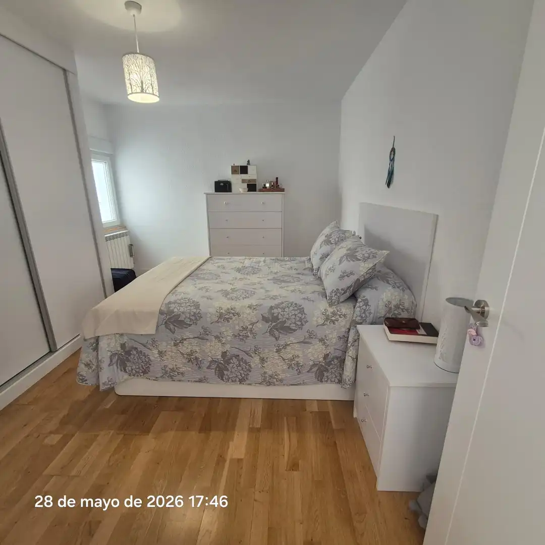 Schlafzimmer von Wohnung zum Verkauf in León Capital  mit Heizung, Parkett und Terrasse