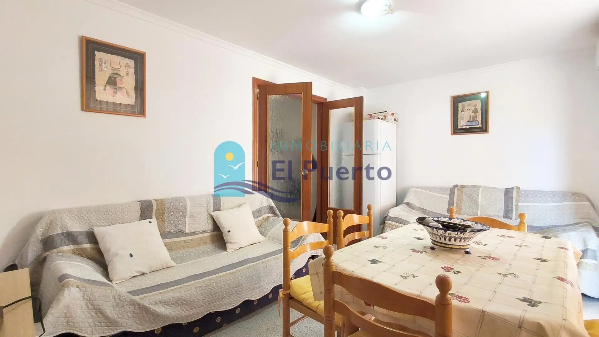 Sala de estar de Piso en venta en Mazarrón con Aire acondicionado, Calefacción y Terraza