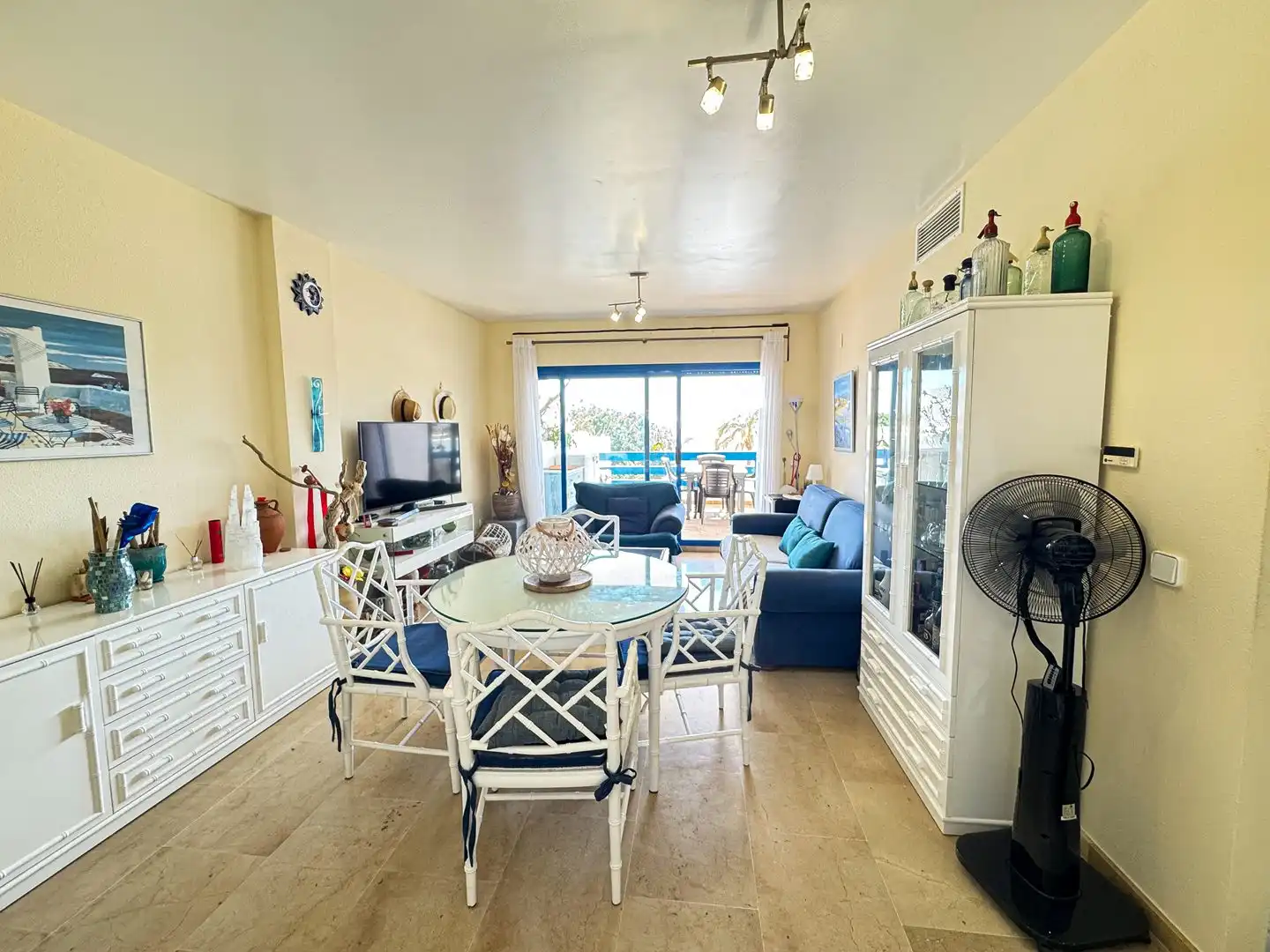 Dining room of Apartments for sale in Manilva  with Air Conditioner, Heating and Terrace