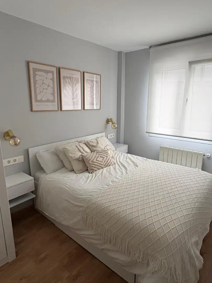 Schlafzimmer von Wohnung zum Verkauf in Santurtzi  mit Heizung, Möbliert und Ofen