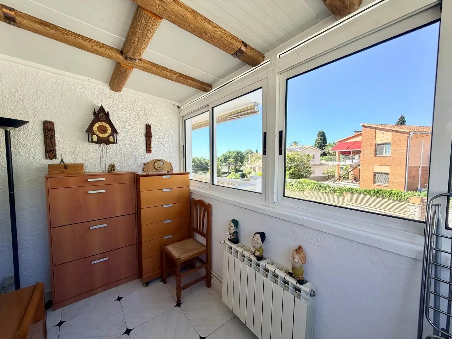 Terrassa de Casa o xalet en venda en Cunit amb Calefacció, Jardí privat i Terrassa