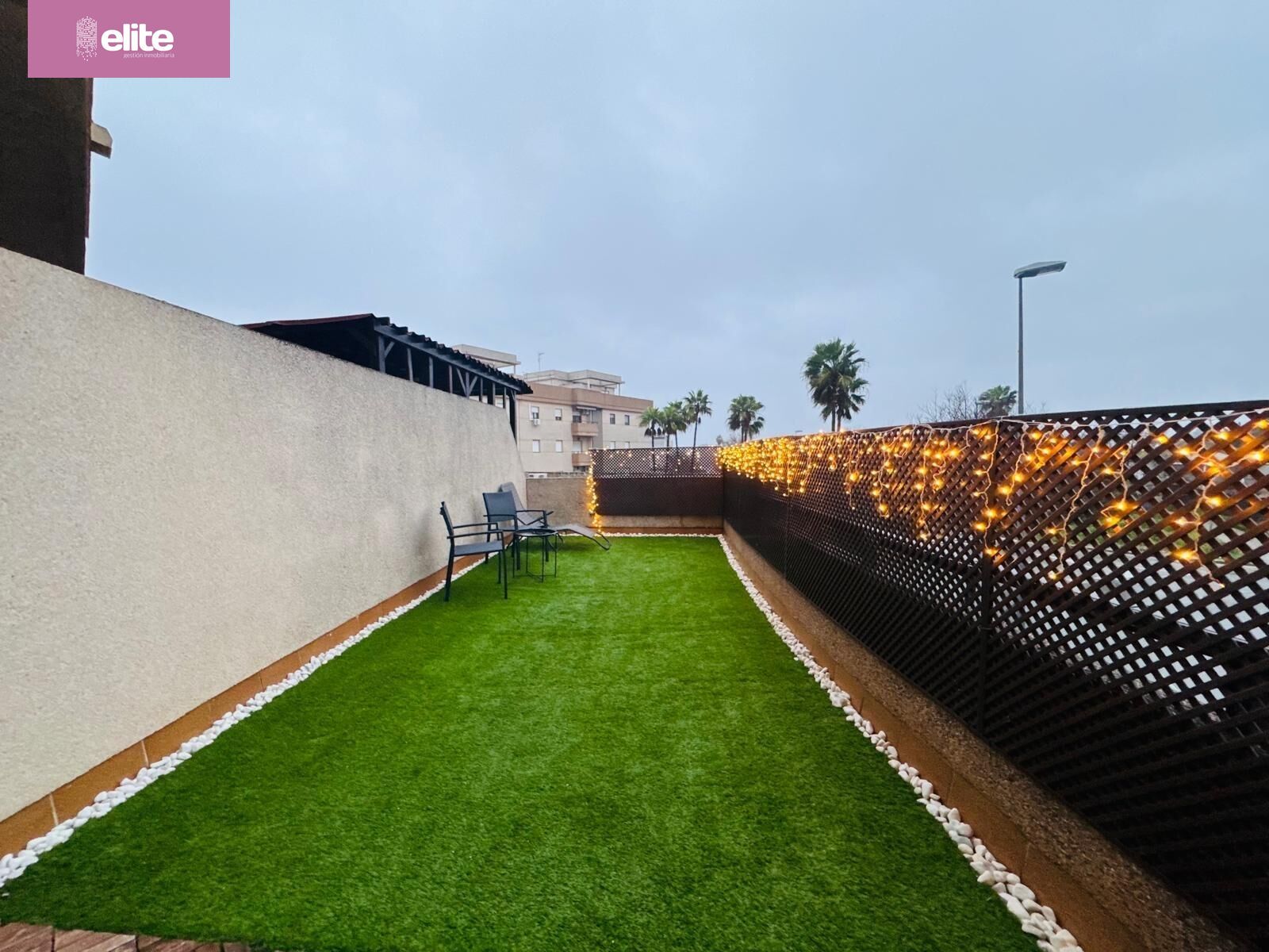 Terrasse von Wohnung zum Verkauf in Jerez de la Frontera mit Klimaanlage, Parkett und Terrasse