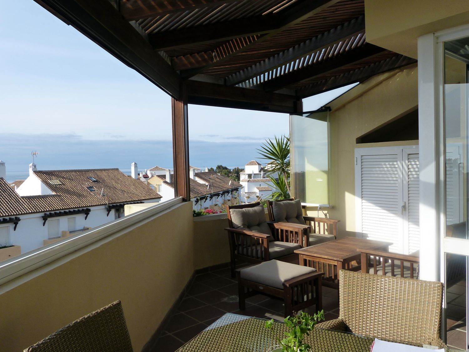 Terrassa de Àtic de lloguer en Marbella amb Terrassa i Piscina comunitària