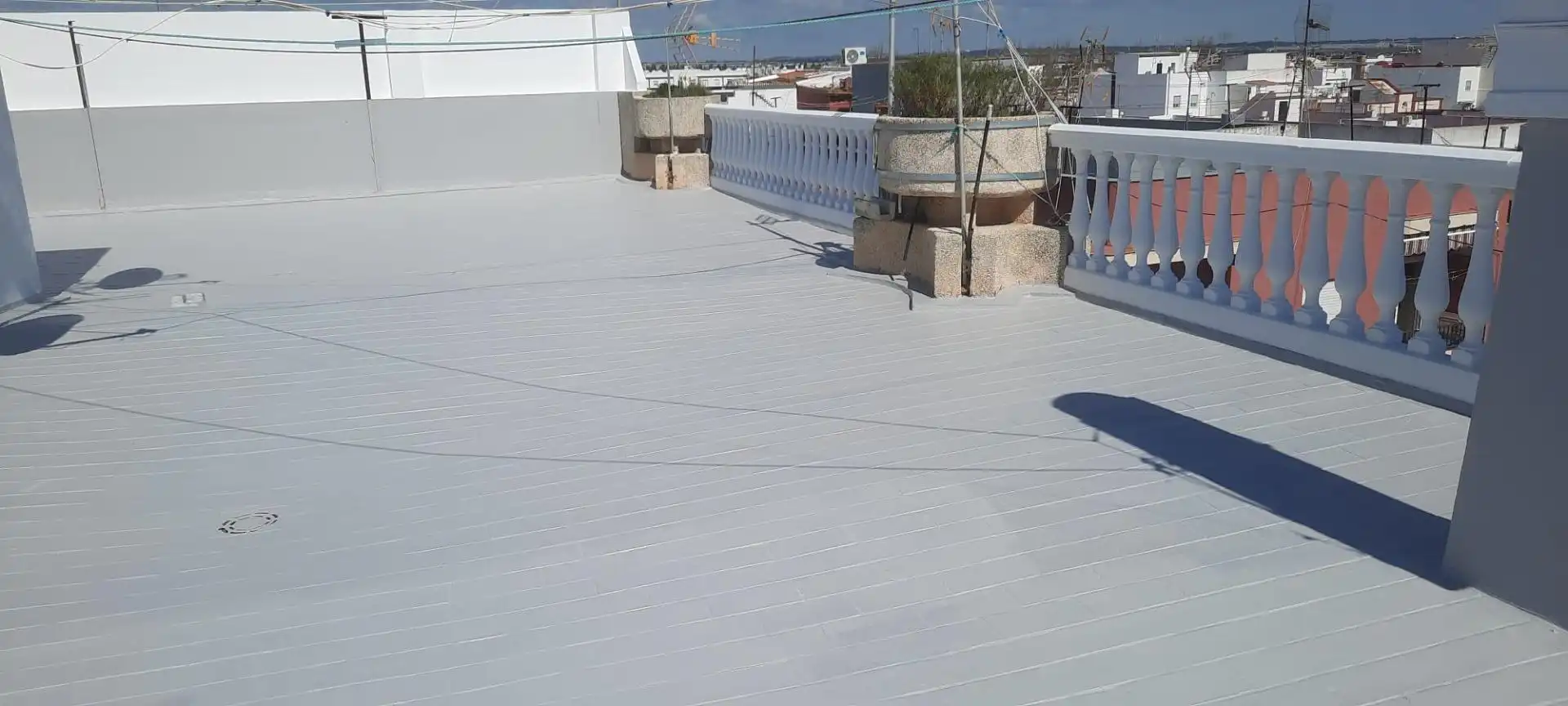 Terrace of Flat for sale in Isla Cristina  with Air Conditioner, Heating and Parquet flooring