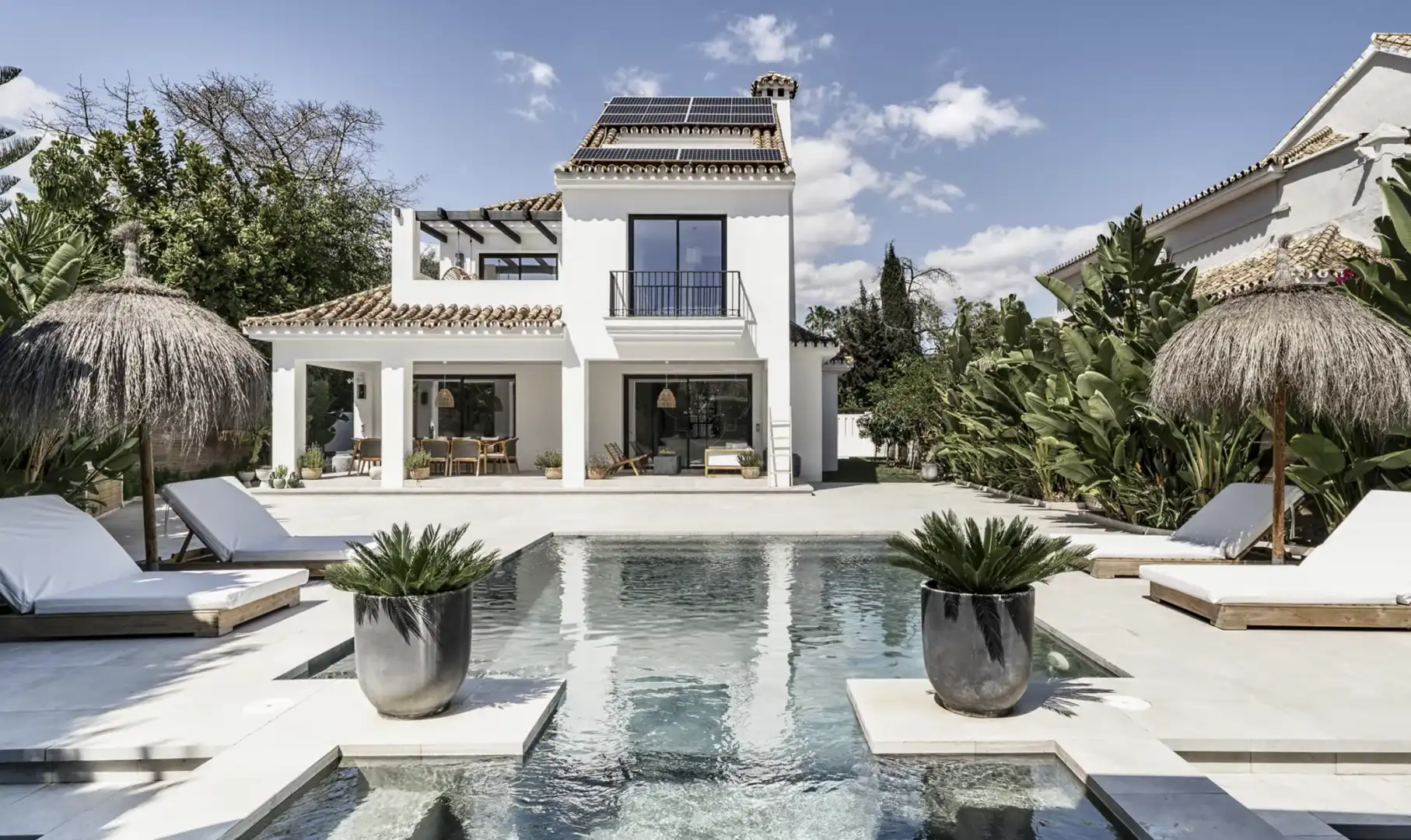 Haus mit Pool zur Miete in Nueva Andalucía