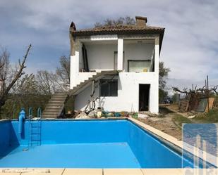 Swimming pool of Country house for sale in Barbastro  with Swimming Pool