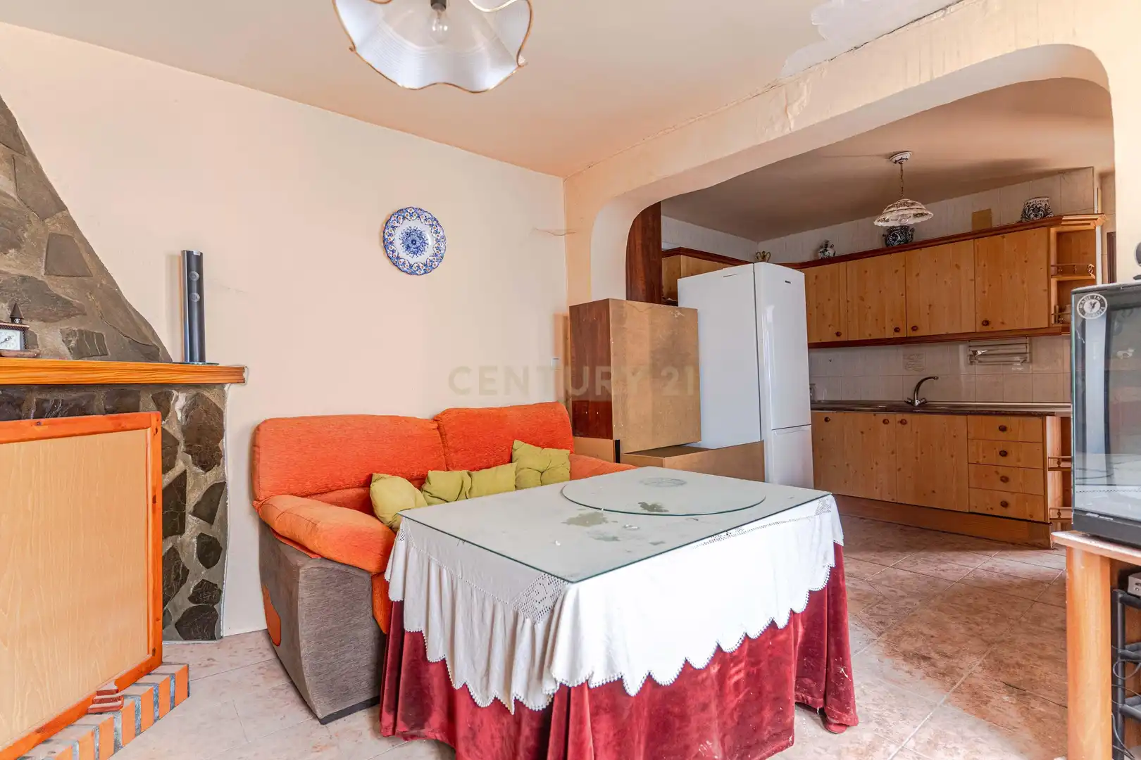 Sala de estar de Casa adosada en venta en Íllora
