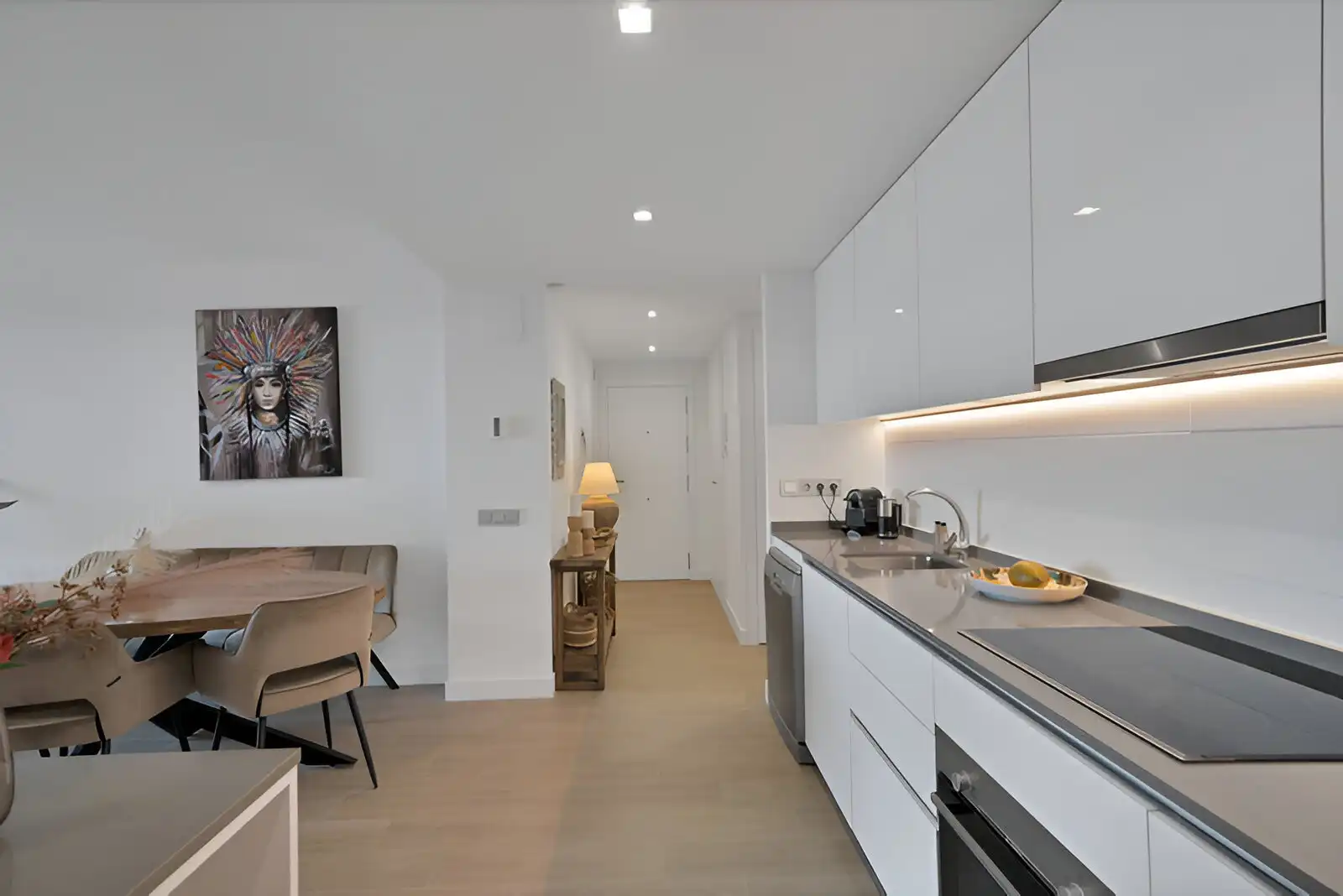Kitchen of Ground floor for sale in Benalmádena  with Air Conditioner, Heating and Terrace