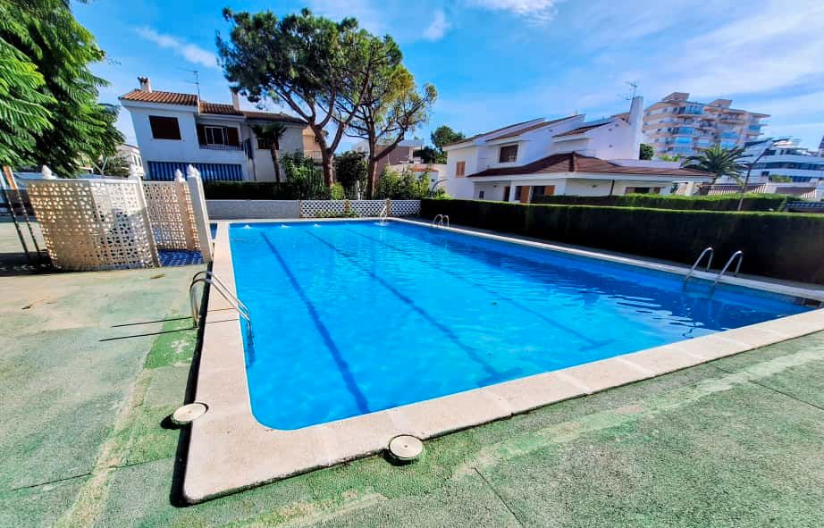Swimming pool of Single-family semi-detached for sale in Benicasim / Benicàssim  with Air Conditioner, Private garden and Terrace