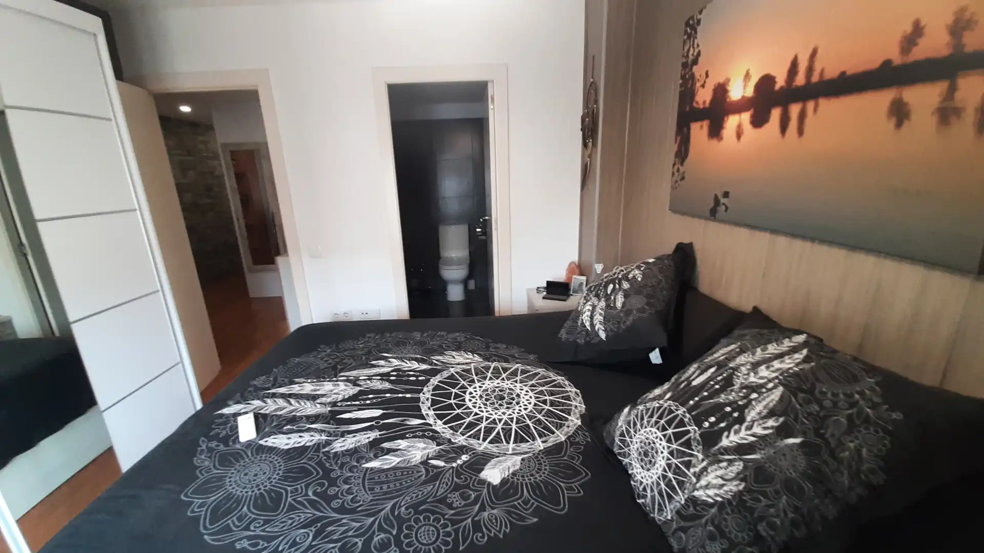Schlafzimmer von Wohnung zum Verkauf in Anglesola mit Heizung, Privatgarten und Terrasse