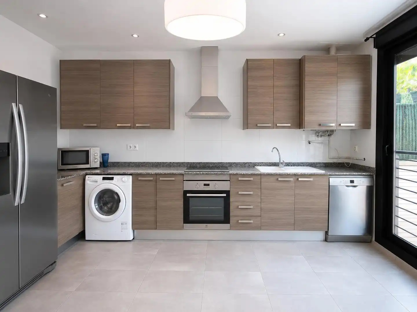 Cocina de Casa o chalet en venta en Castellón de la Plana / Castelló de la Plana con Aire acondicionado, Calefacción y Jardín privado