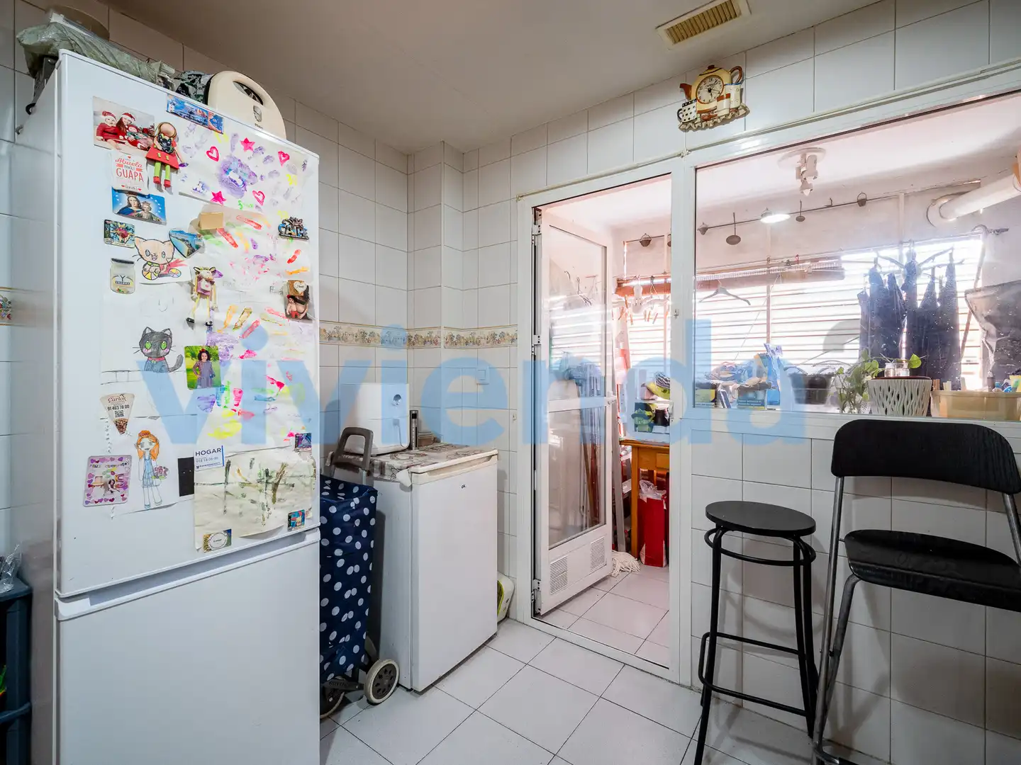 Kitchen of Flat for sale in Madrid  with Heating