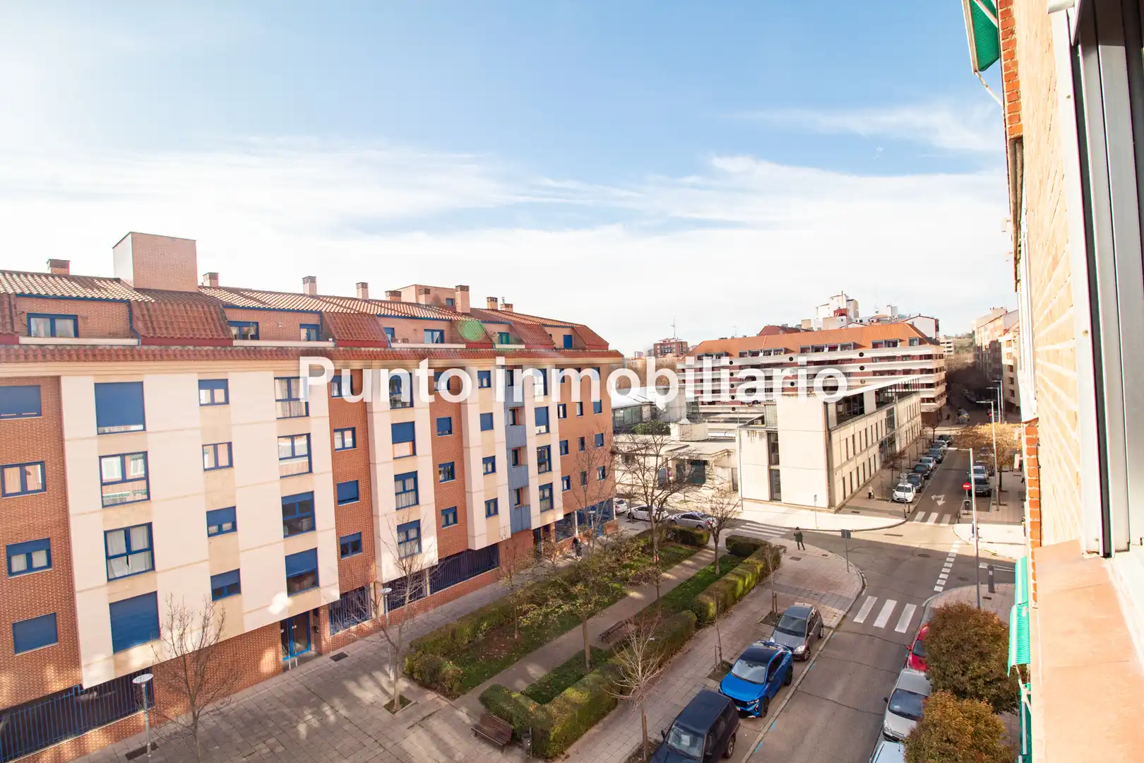 Vista exterior de Pis en venda en Valladolid amb Calefacció, Parquet i Terrassa