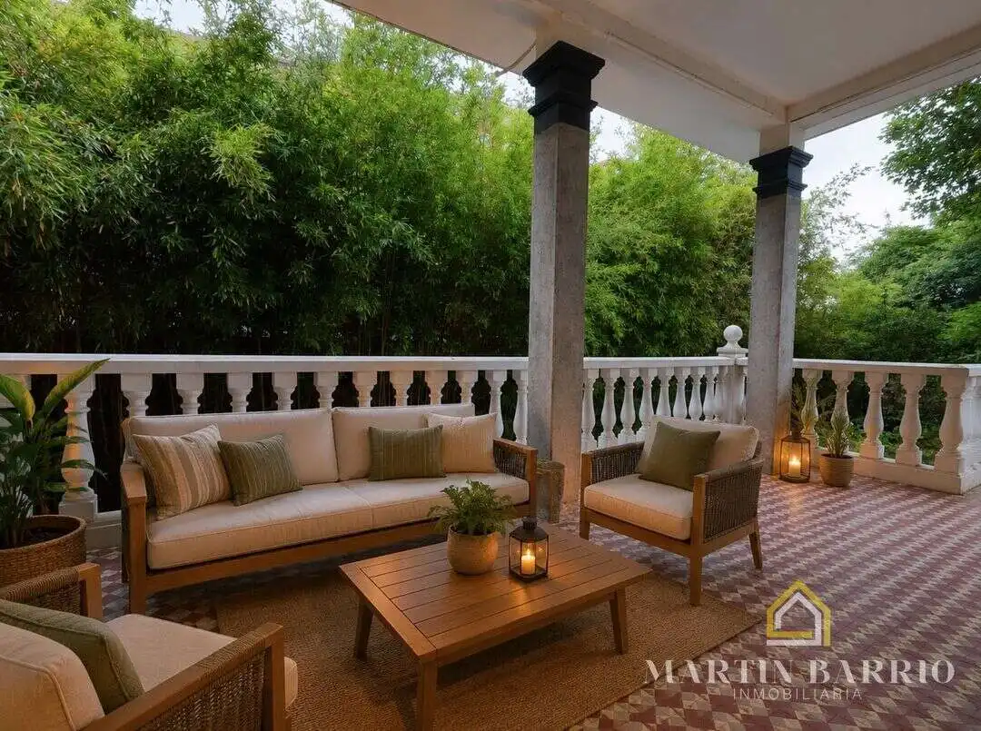 Terraza de Casa o chalet en venta en Bilbao  con Aire acondicionado, Calefacción y Jardín privado